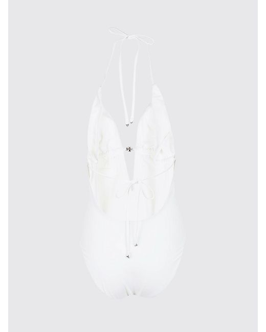 Tory Burch White Polyamide One-Piece Swimsuit