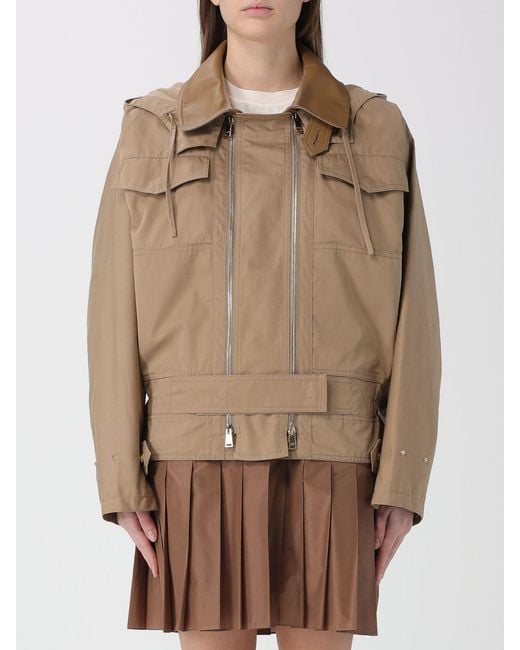 Fendi Brown Cotton Blend Jacket