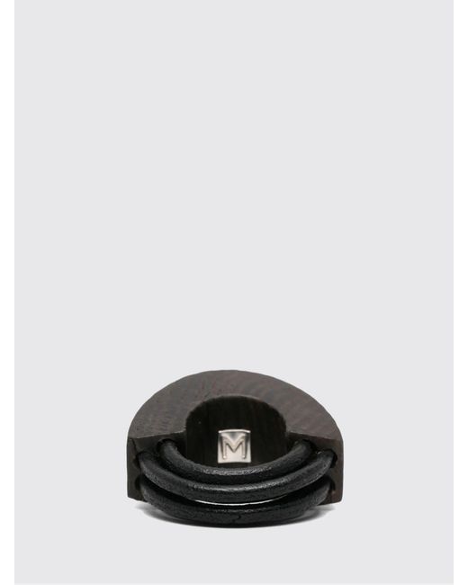 Monies Multicolor Ring Aus Holz Und Leder
