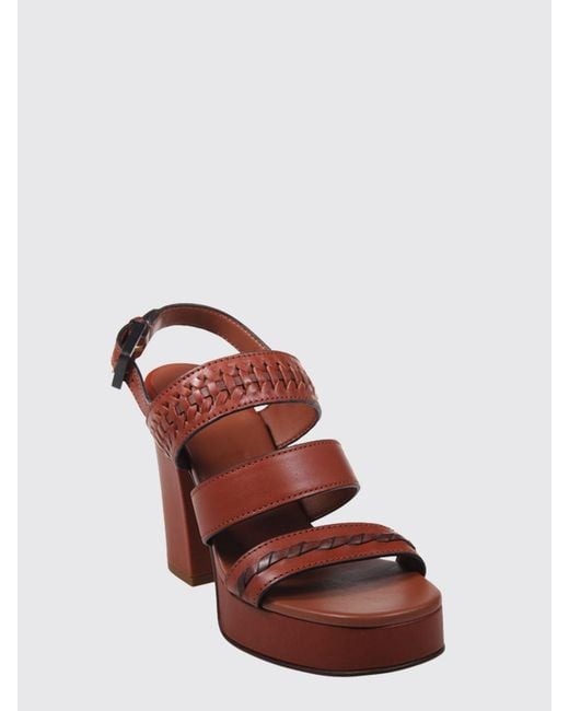 Zimmermann Brown Alchemy Platform Sandals