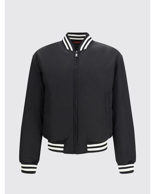 Gucci Black Reversible Nylon Bomber Jacket for men