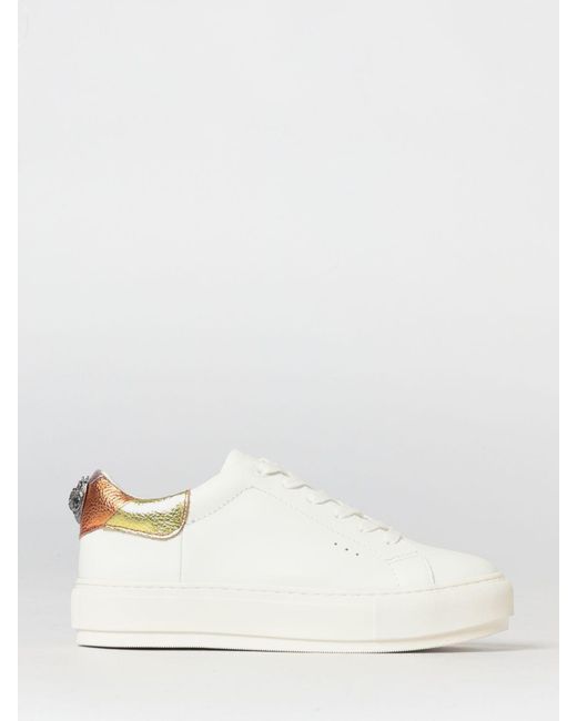 Kurt Geiger Natural Laney Leather Sneakers