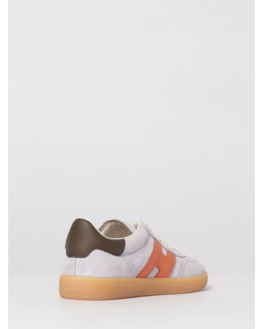 Hogan Pink Cool Suede Sneakers