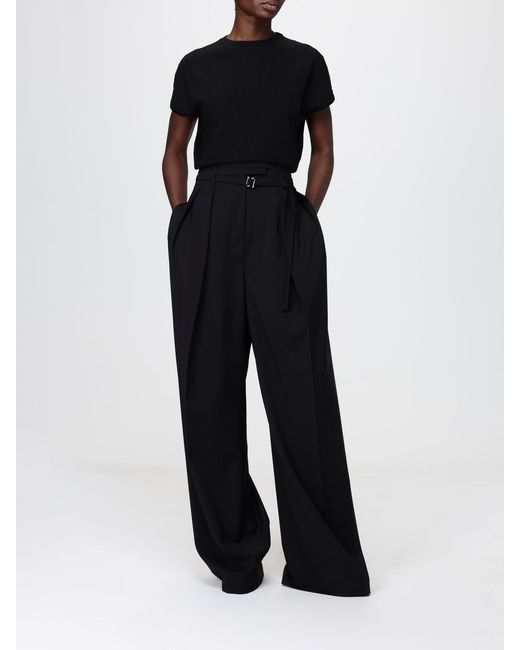 Sportmax Black Palazzo Trousers
