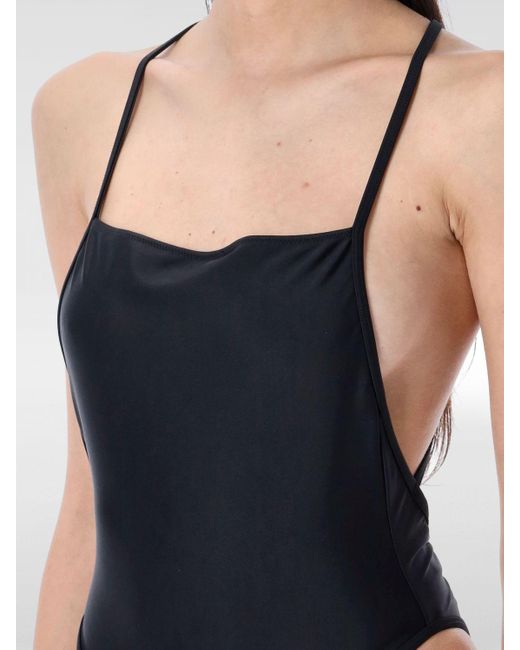 MARINE SERRE Blue Swimsuit