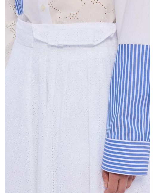 MSGM Blue Skirt