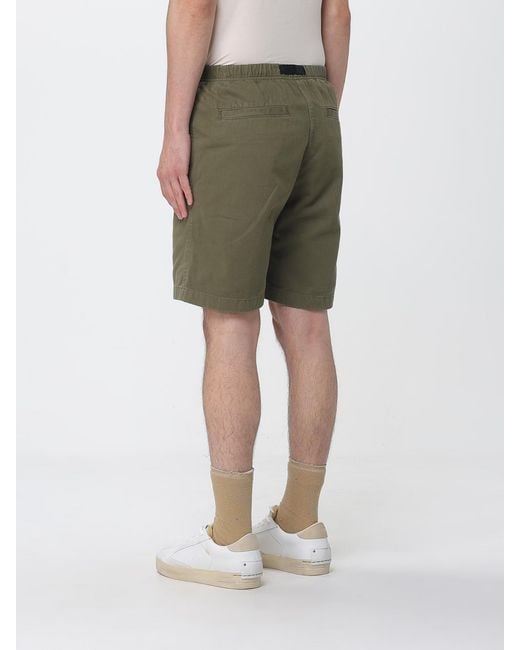 Gramicci Green Cotton Drawstring Shorts for men