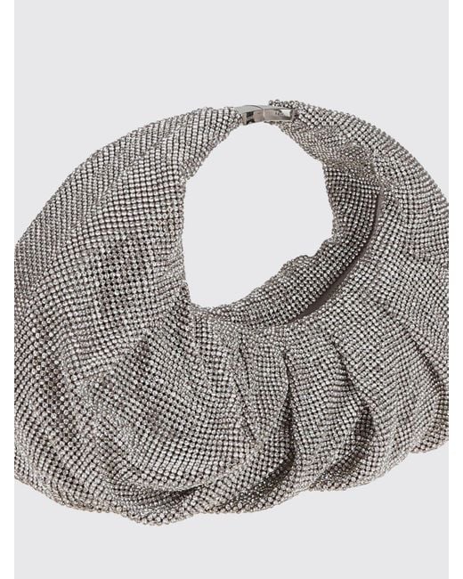 Sac Porté Épaule Femme Benedetta Bruzziches en coloris Gray