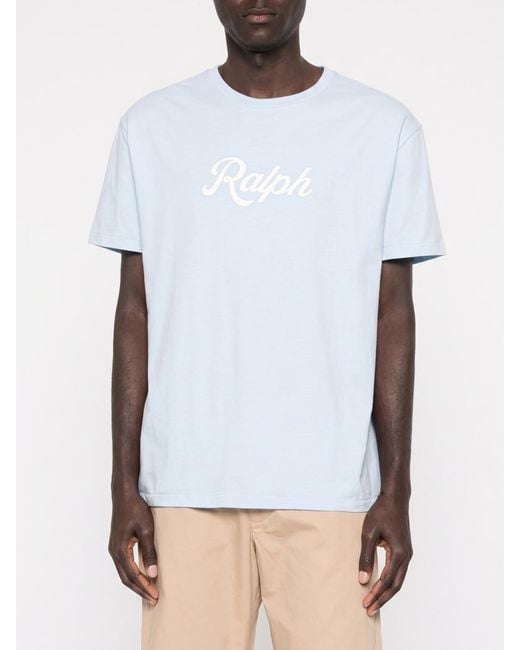 Polo Ralph Lauren White Cotton T-Shirt With Logo for men