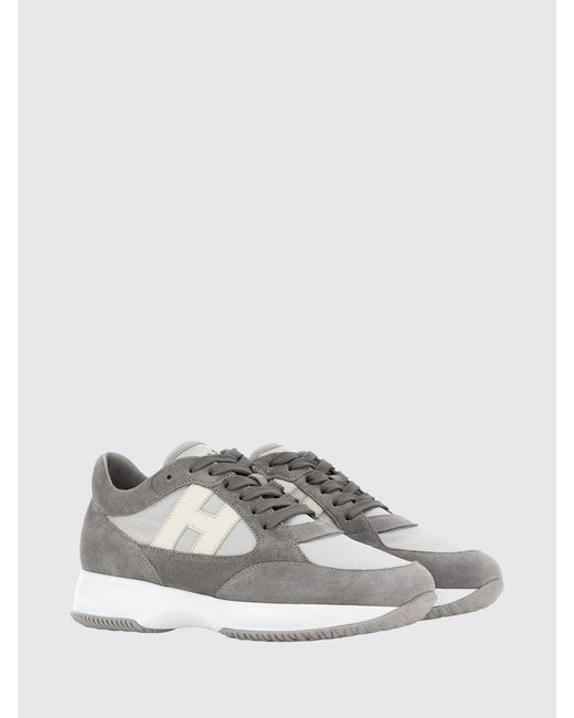 Hogan White Interactive Sneakers for men