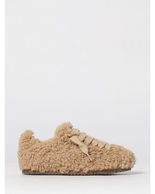 Axel Arigato Natural Tact Shearling Runner Shearling Sneakers
