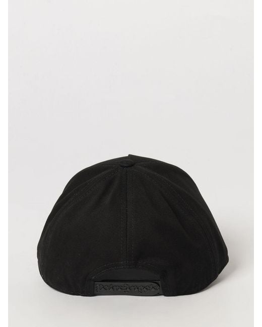 Palm Angels Black Hat for men