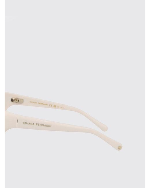 Chiara Ferragni White Sunglasses