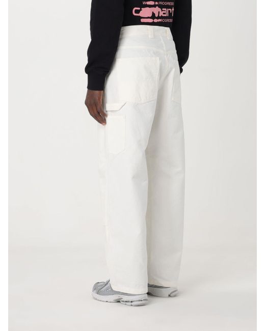 Carhartt White Trousers for men