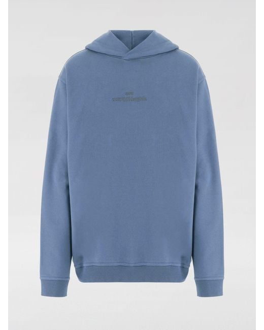 Maison Margiela Blue Sweatshirt for men