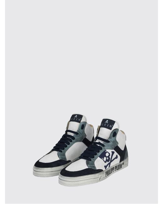 Philipp Plein White Trainers for men