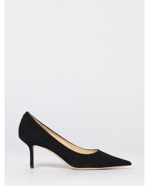 Jimmy Choo Black Love Suede Pumps
