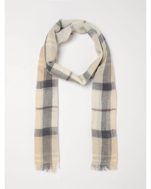 Sciarpa di Barbour in Natural da Uomo