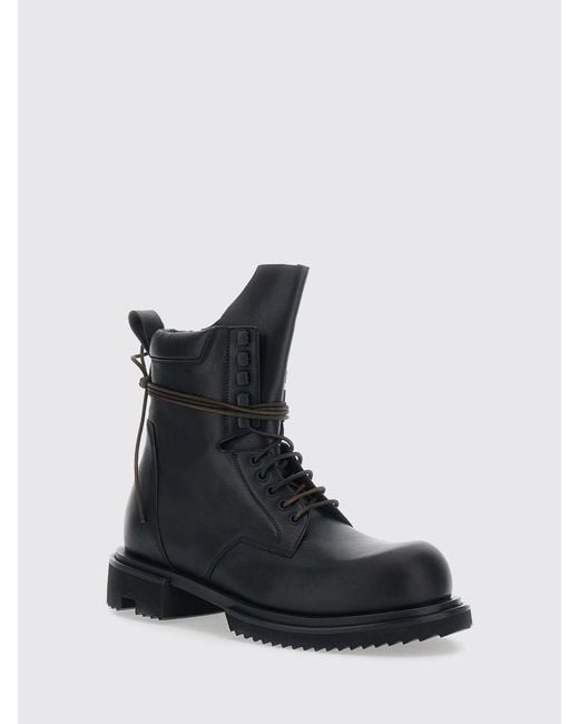 Rick Owens Black Boot for men