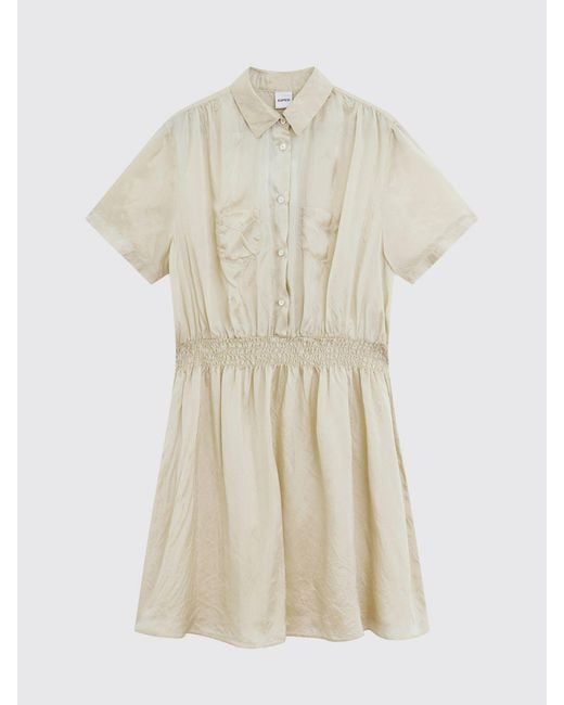 Aspesi Natural Cotton Shirtdress