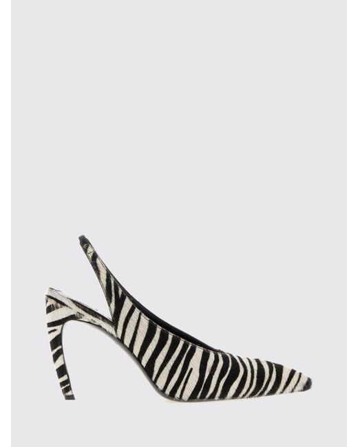 The Attico White High Heel Shoes