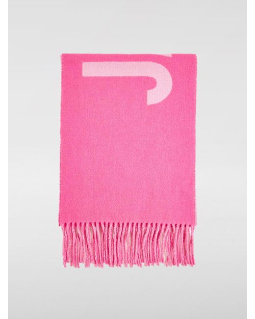 Jacquemus Pink Winter Scarves