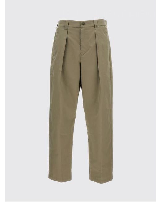 A.P.C. Green Cotton Chino Trousers for men