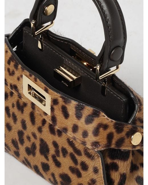 Fendi Brown Schultertasche Damen