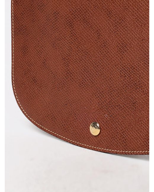 Longchamp Brown Schultertasche Damen