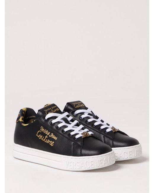 Versace Jeans Couture Black Sneakers