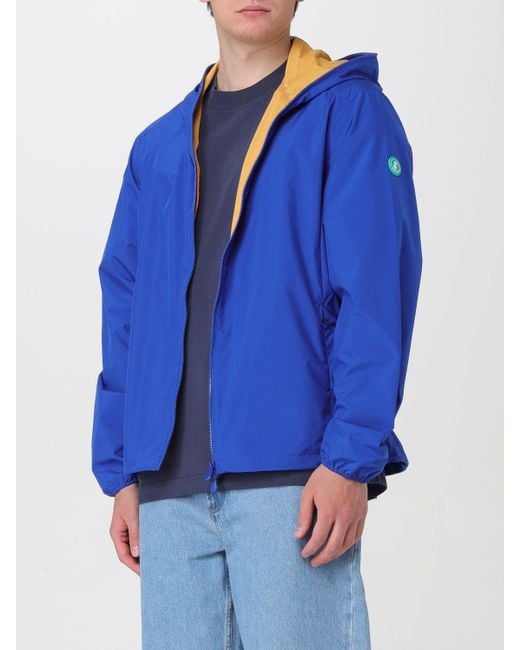 Save The Duck Blue Jacket for men