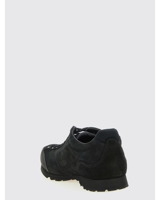 Diemme Black Movida '92 Bicolor Nubuck Sneakers With Vibram Sole for men