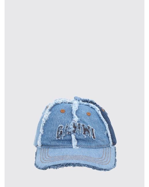 Ganni Blue Hat