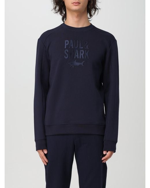 Paul & Shark Blue Sweatshirt for men