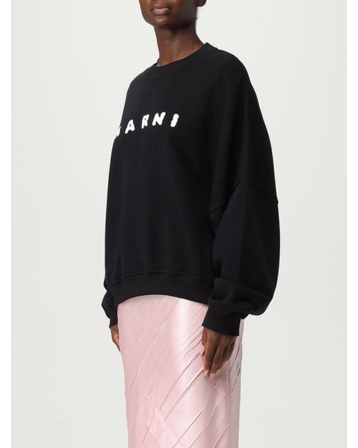 Felpa Basic di Marni in Black