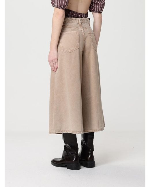 Pinko Natural Cropped Jeans