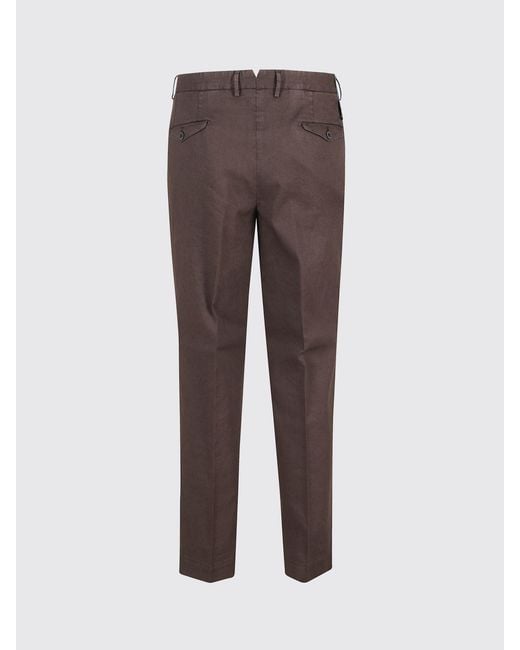 Santaniello Gray Wool And Cashmere Tailored Trousers for men