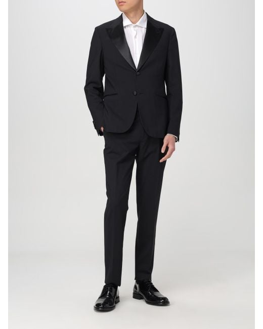 Eleventy Black Suit for men