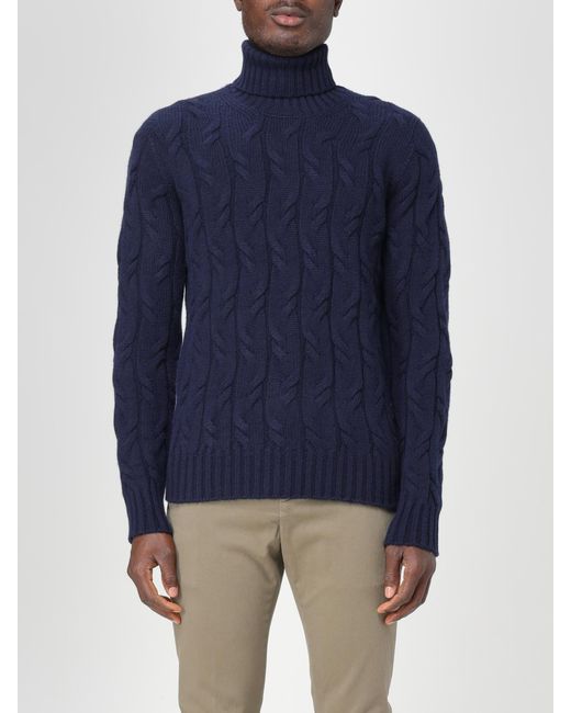 Drumohr Blue Sweater for men