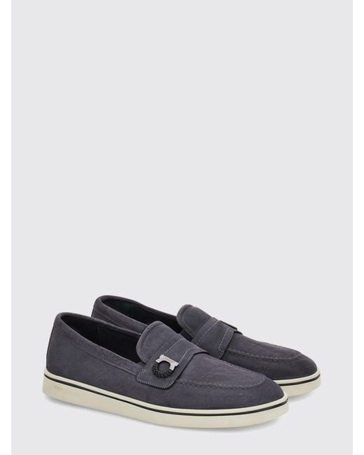 Ferragamo White Loafers for men