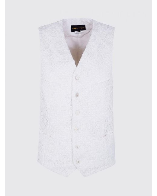 Comme des Garçons White Comme Des GarÇ Ons Sweater