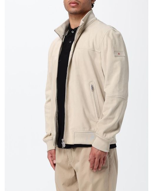 Peuterey Natural Suede Bomber for men