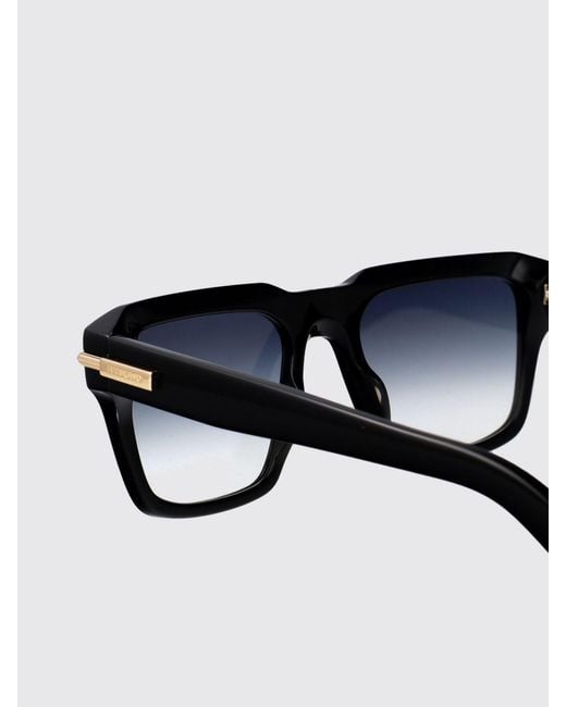 Ferragamo White Aviator Acetate Sunglasses With Gradient Lenses And Rectangular Frame for men
