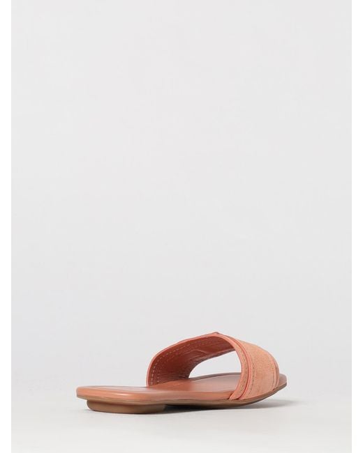 Hogan Pink Flat Sandal