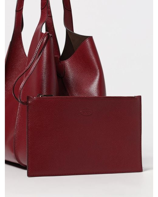 Tod's Red Schultertasche Damen