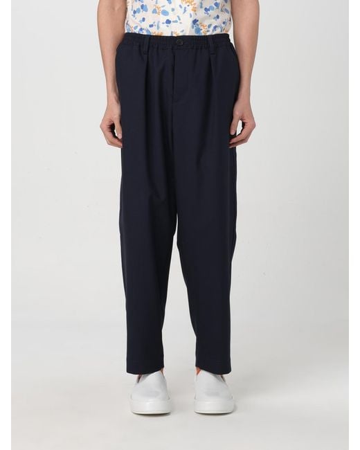 Marni Blue Pants for men