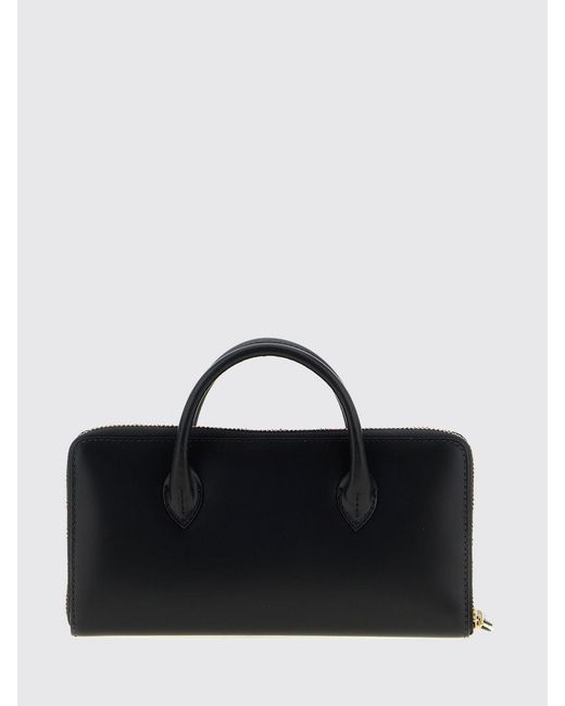 Comme des Garçons Black Leather Wallet for men