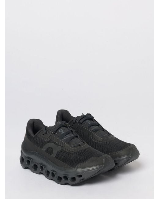 On Shoes White Cloudmonster Void On Mesh Sneakers