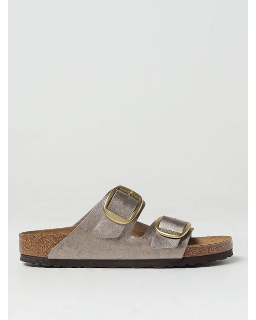 Birkenstock Metallic Flat Sandals