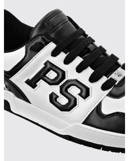Philipp Plein White Andrika Leather Sneakers for men